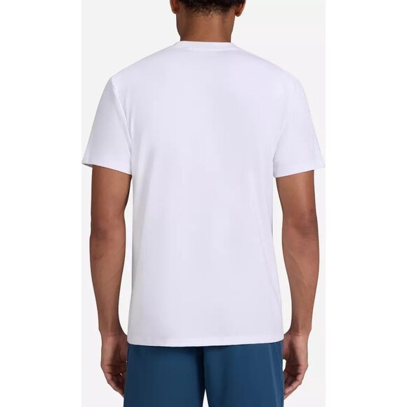 NWT Mens Bad Birdie Size L Brilliant White Speedway Series Golf Tee Shirt Top - Picture 2 of 7